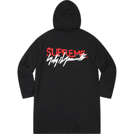 supreme yohji yamamoto parka black