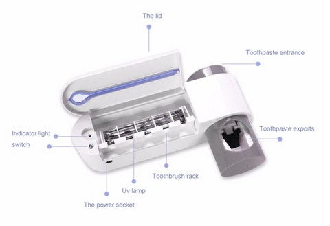 Electrical Device - UV Toothbrush Sterilizer and Dispenser