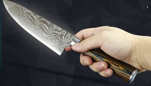 Blade - Gyuto Japanese Handmade 8 Inch Kitchen Knife