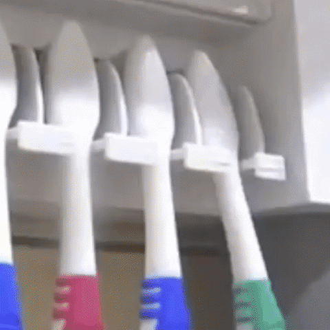 UV Toothbrush Sterilizer and Dispenser