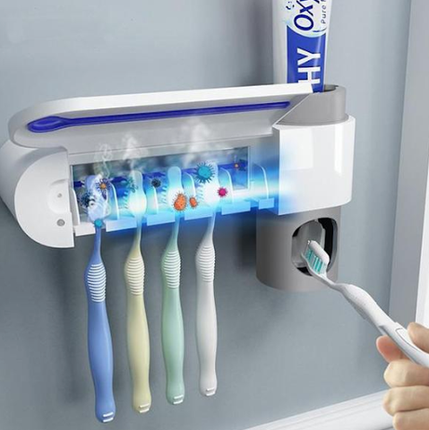 Toothpaste - UV Toothbrush Sterilizer and Dispenser