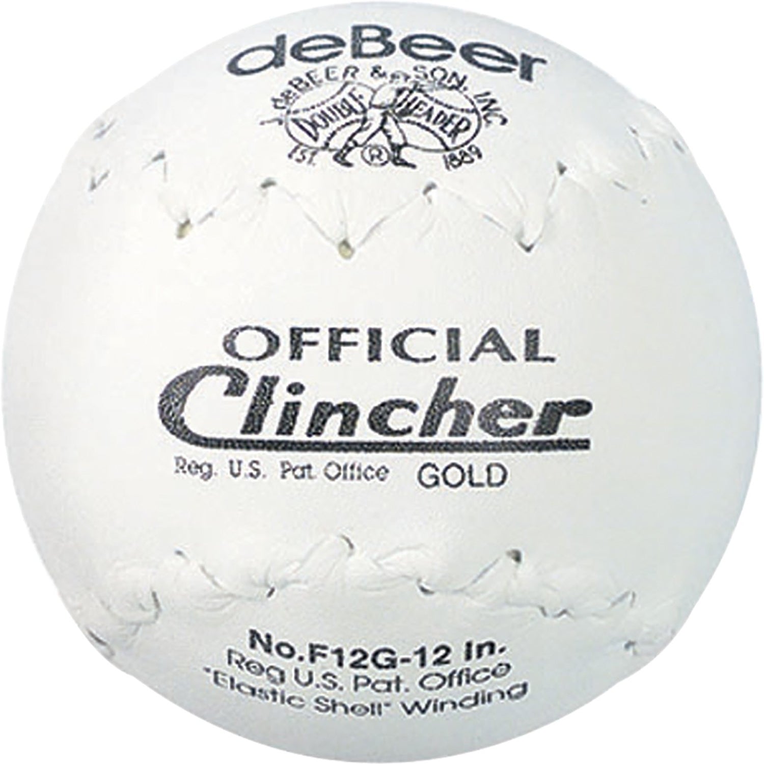 debeer gold clincher softball 12" - dozen