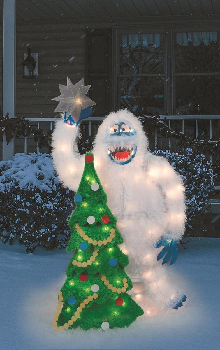 32 Lighted Bumble Tree Star Outdoor Christmas Yard Decoration