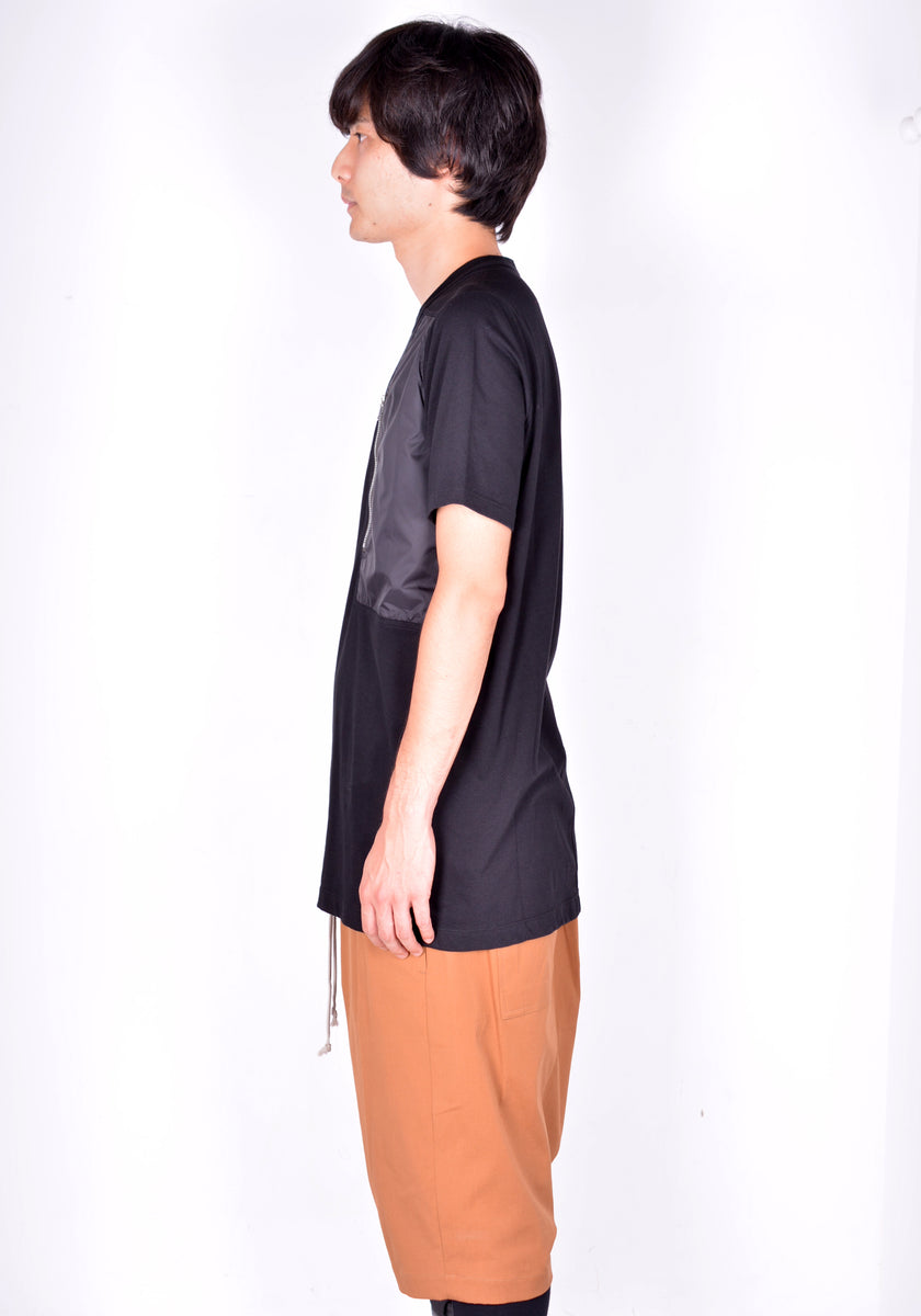 人気No.1 Rick OWENS Owens BLACK RICK UFW T-SHIRT LEVEL Print Patch