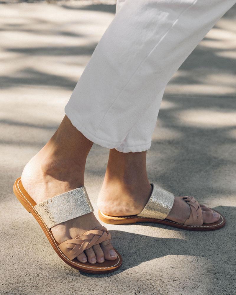 soludos braided slide sandal