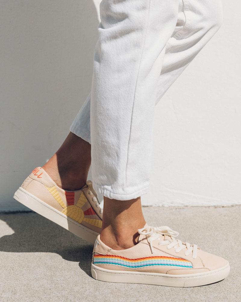 soludos sneakers rainbow