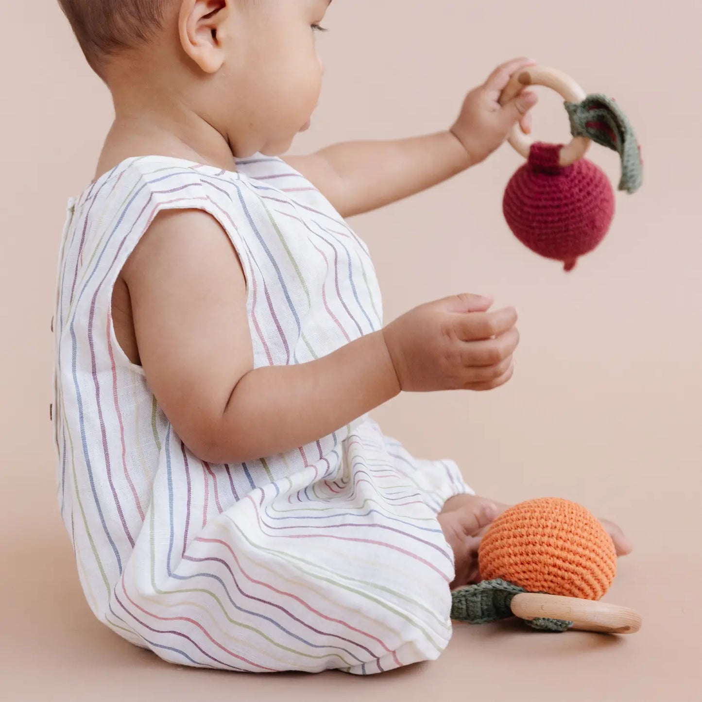 Cotton Crochet Rattle by The Blueberry Hill