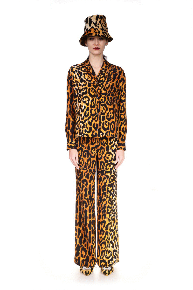 'LEOPARDO' TALL BUCKET HAT - HATS - Libertine