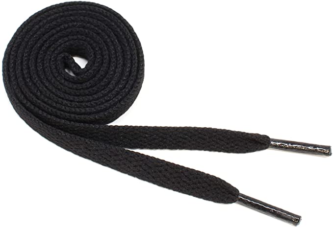 black shoe laces