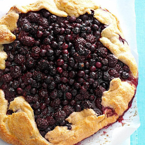 Rustic Blue Berry Tart Recipe