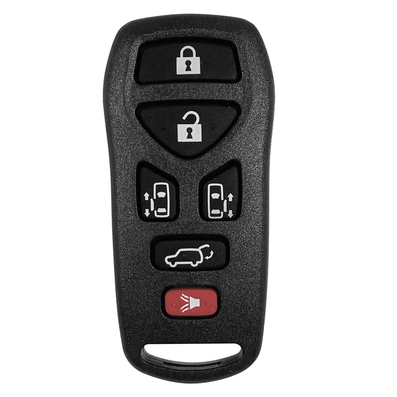 for Nissan Quest 2004-2009 Remote Control Car Key Fob 6 Button FCC ID KBRASTU51 