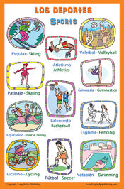 spanish coloring pages sports