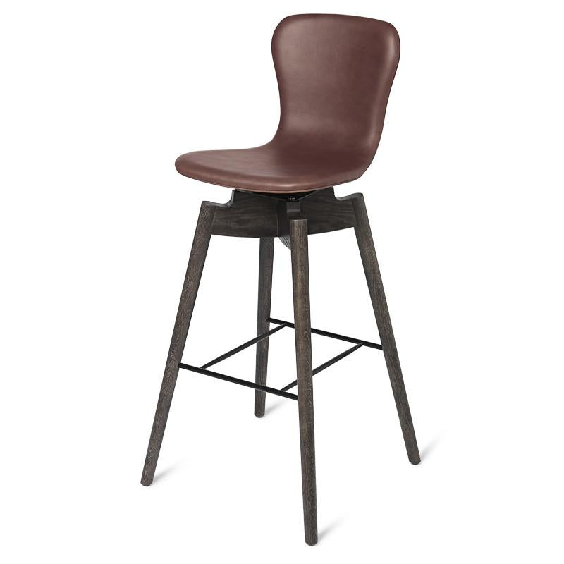 Shell Bar Stool | Ultra Cognac | 74 cm