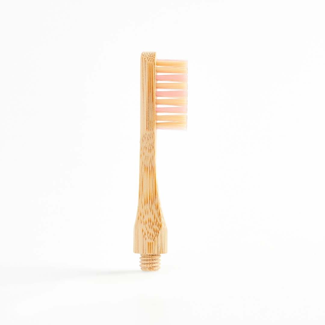 Hedgerow & Moor natural bamboo toothbrush replacement head. - Beauty Kubes