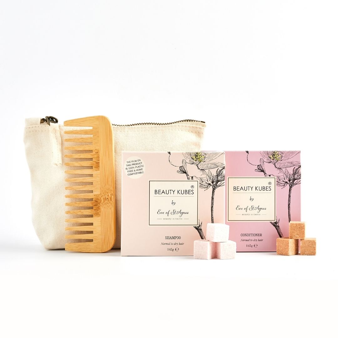 Beauty Kubes Shampoo and Conditioner Gift Bag 