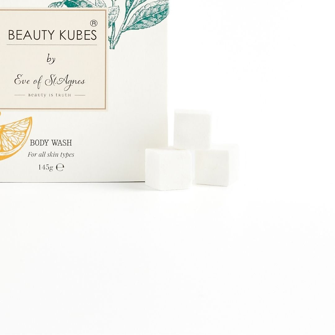 Beauty Kubes body wash white tea and citrus