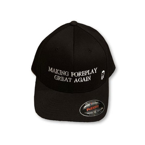 THIGHBRUSH® "Making Foreplay Great Again" FlexFit Hat in Black