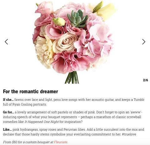 Time Out Magazine - How to choose the perfect bouquet of flowers