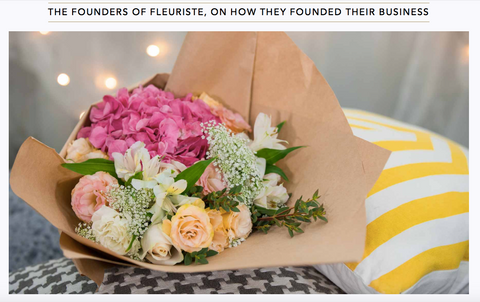Robb Report Feature on Fleuriste - Floral Flourish