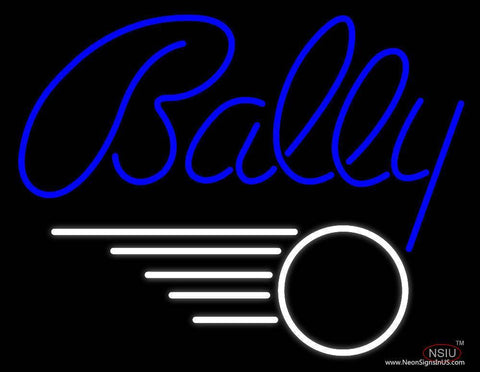 Bally Real Neon Glass Tube Neon Sign