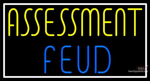 Custom Assessment Feud Neon Sign