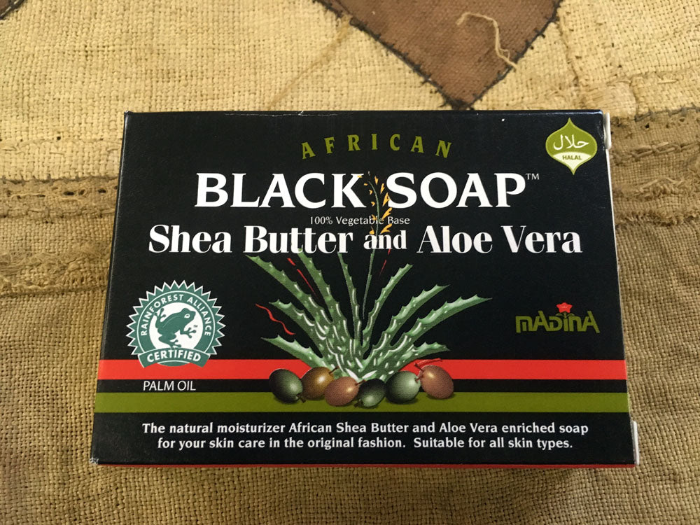 madina black soap