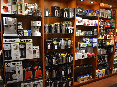 La brulerie coffee machines and accessories.