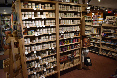 la brulerie spice shelf