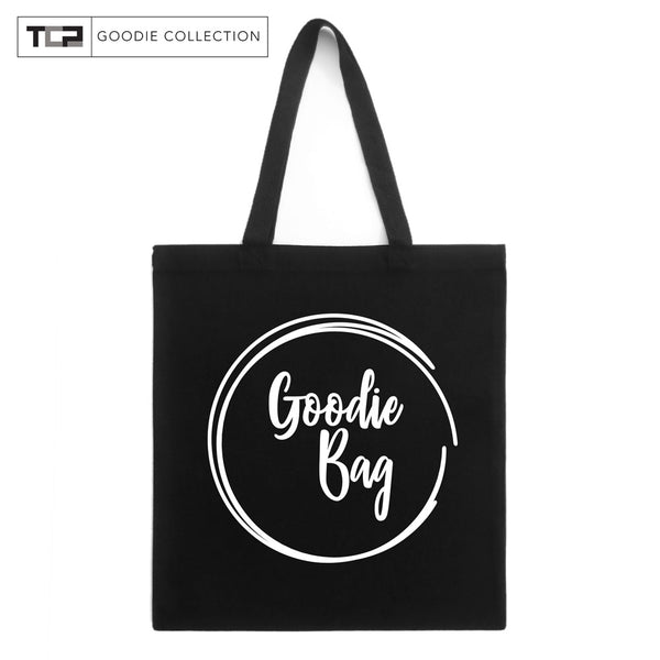 black and white goodie bags