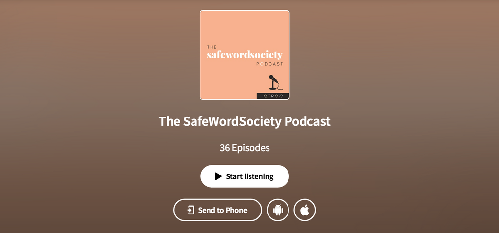 The SafeWordSociety Podcast launched in 2017 by QTPOC+ visibility company, SafeWordSociety is heralded for archiving the authentic narratives of QTPOC+ as a social justice initiative for public broadcasting and social networks. The hosts, Kristen McCallum and Lamika Young, use interviews & discussions with thought leaders, influencers and community members to navigate the authenticity of their identity. Their mission is to create a safe space for versatility and self-definition while uplifting the stories of those that are too often muted.