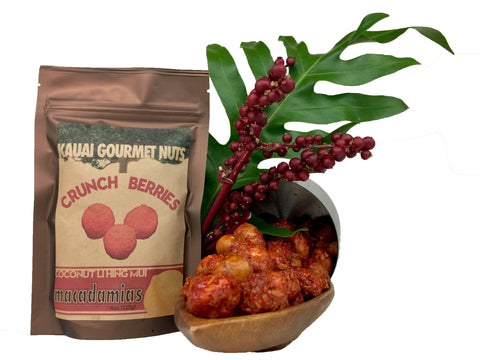 Crunch Berries Coconut Li Hing Mui Macadamias Cinnamon Roasted Nuts