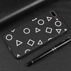 Soft TPU Black Cute Cartoon Matte Cover iPhone 7 Plus Case