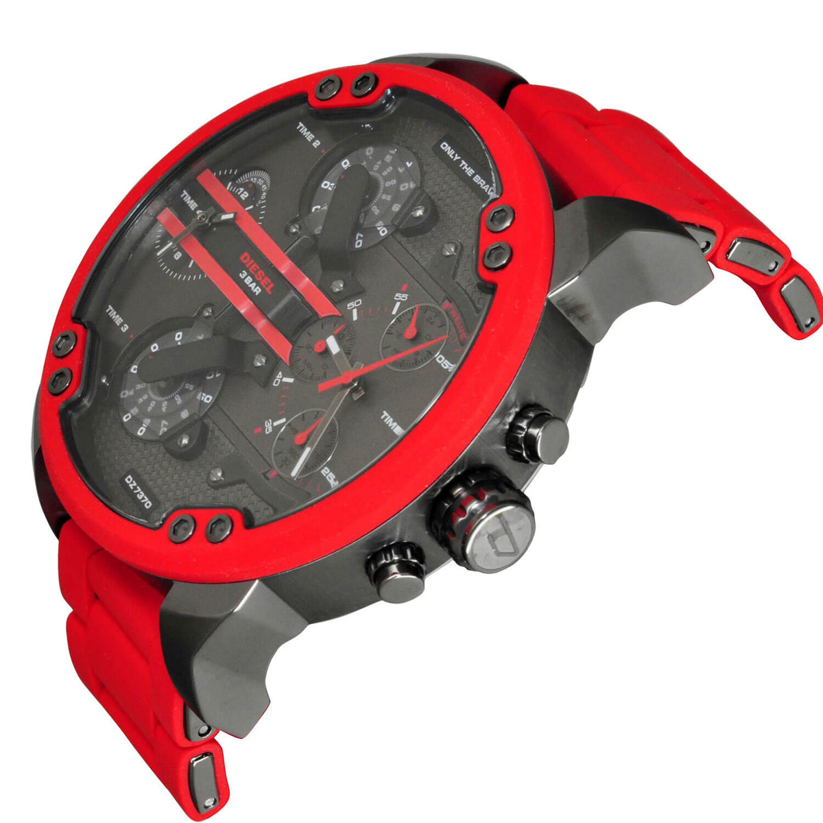 diesel big daddy watch red