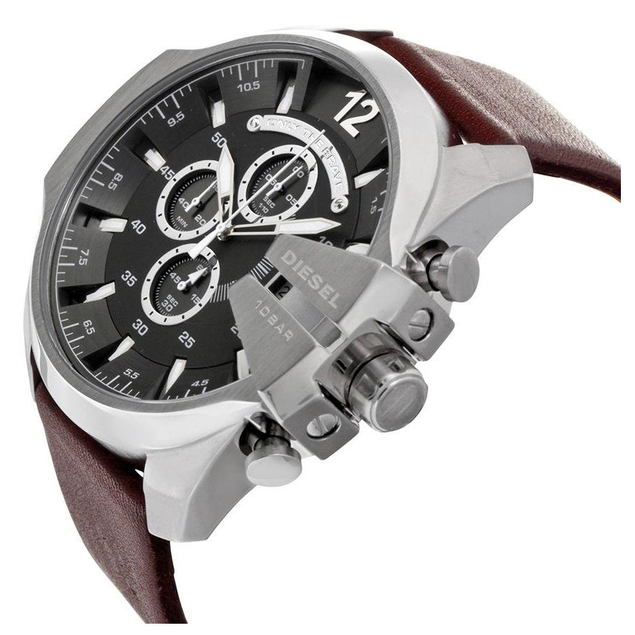 diesel 10 bar watch leather strap