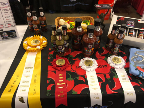 Rising Smoke Sauceworks Fiery Food Winner