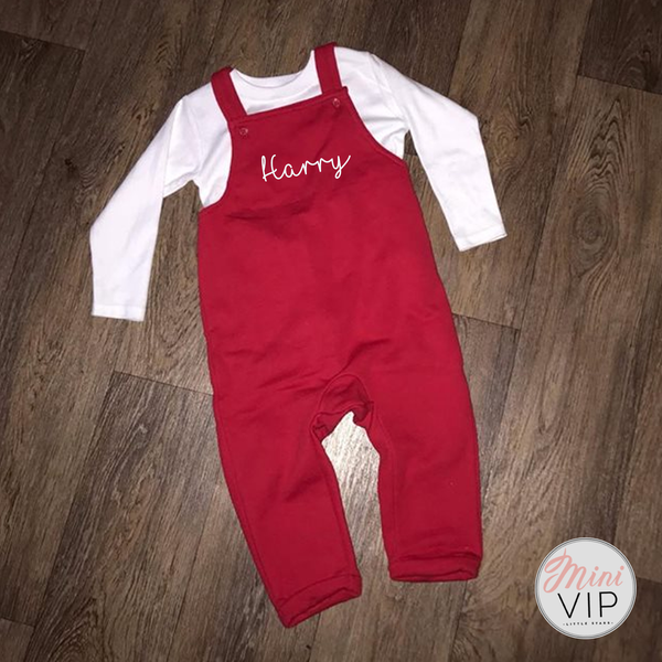 personalised dungarees baby