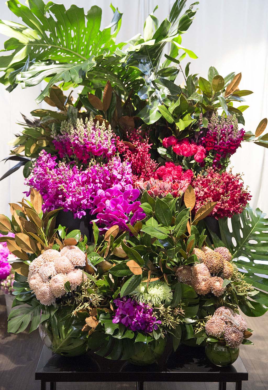 Floral display at a leading Melbourne florist