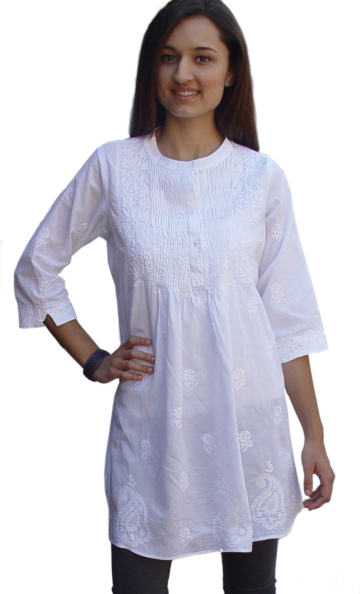 Womens Embroidered Tunics And Tunic Tops 9701