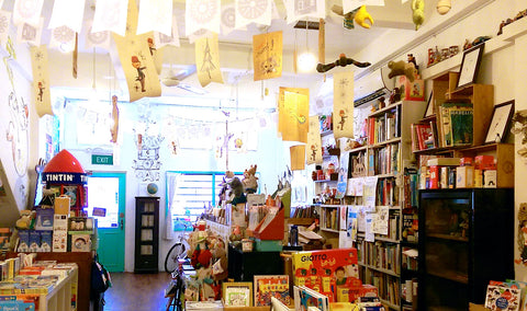 Woods in the Books Book Store at Tiong Bahru Singapore