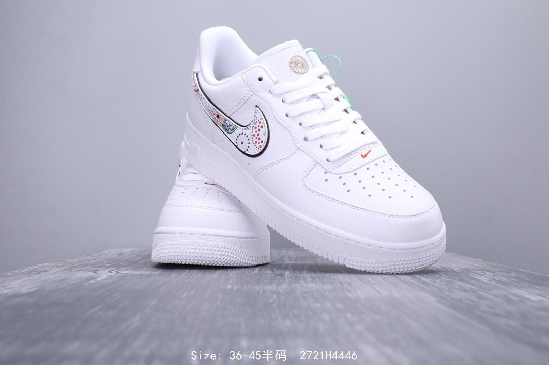 nike air force 1 white flowers