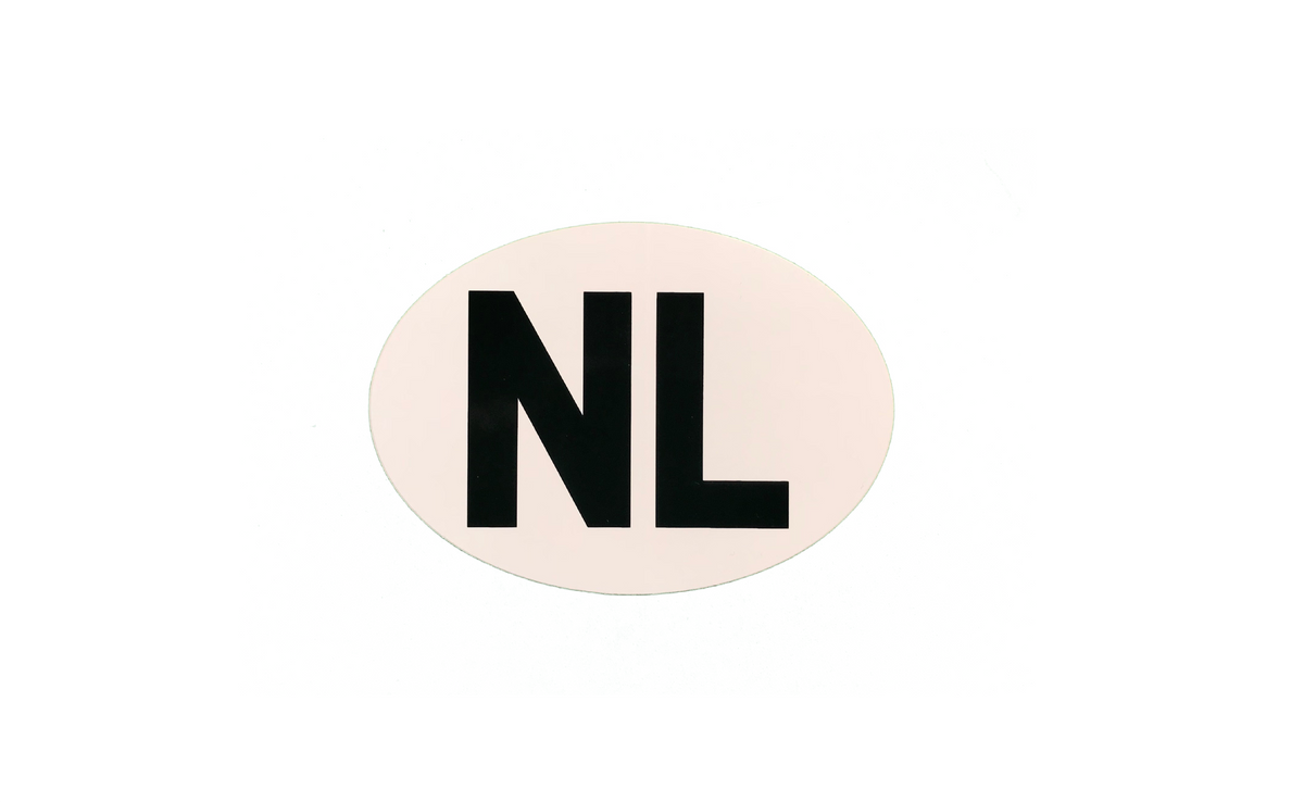 patroon Vol litteken NL sticker – snel-kenteken.nl