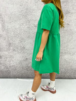 T-Shirt Mini Dress In Bright Green