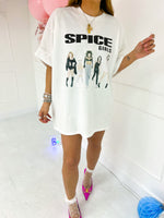 Spice Girls 'Photo Poses' T-Shirt In White