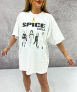 Spice Girls 'Photo Poses' T-Shirt In White