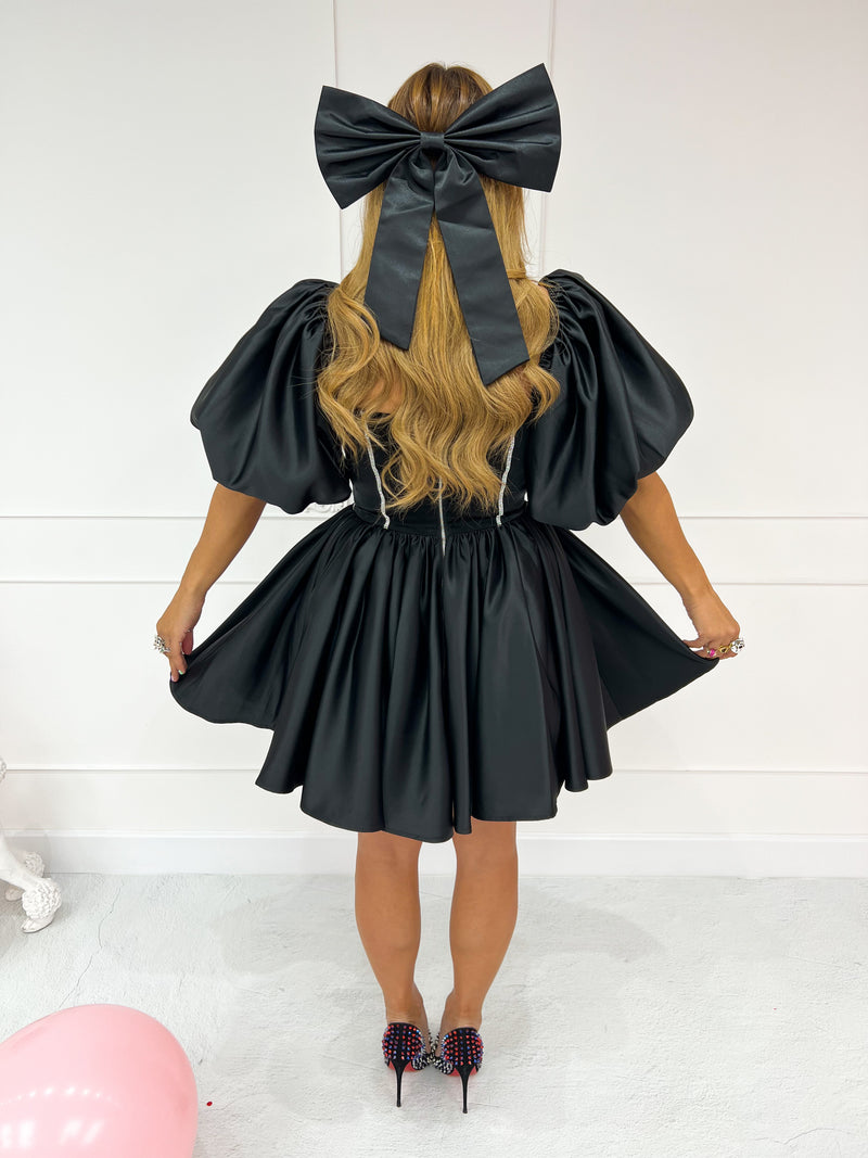 'Midnight' Bow In Black