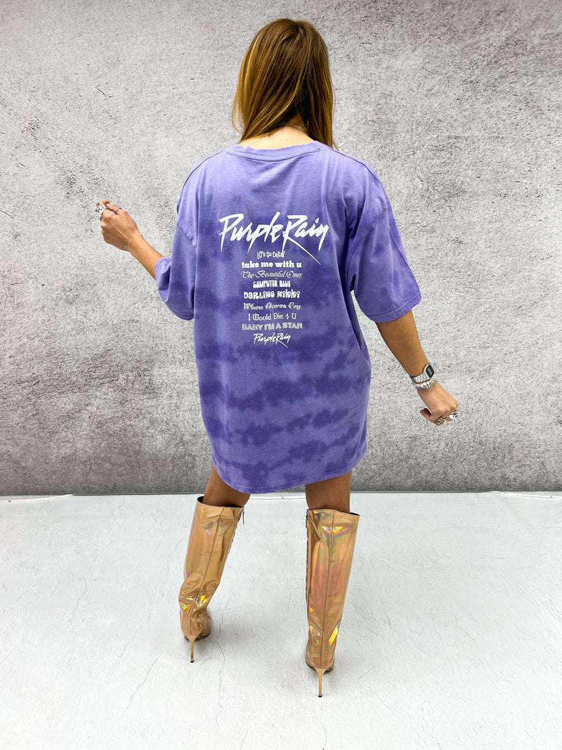 Prince ‘Purple Rain’ Tee In Purple