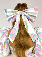 'Amalthea' Bow In White Unicorn