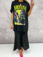 Nirvana ‘Kings Of The Street’ Tee In Black