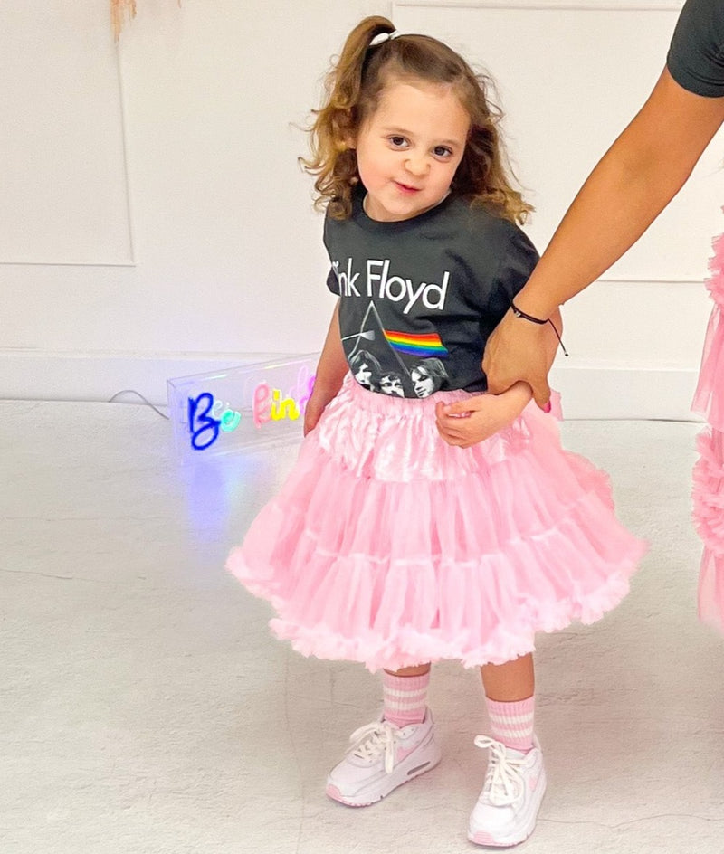 Kids Mini Tutu Skirt In Candy Pink