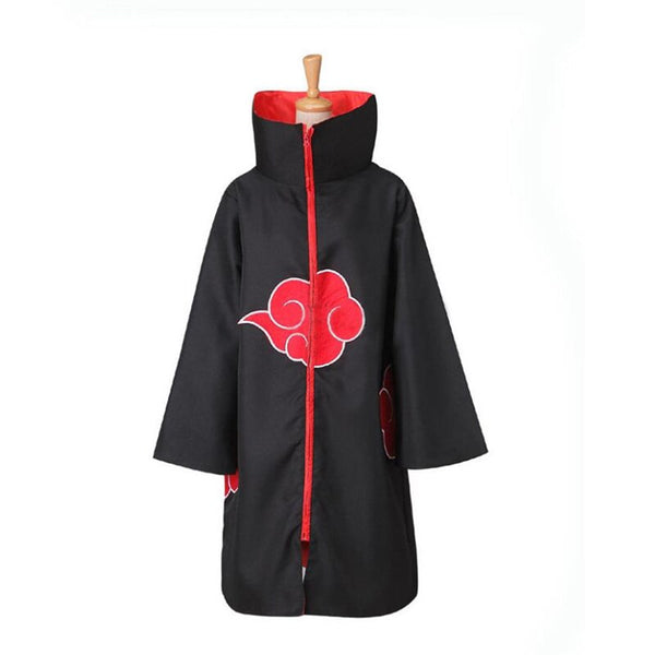 Children/kids Anime Naruto Akatsuki /Uchiha Itachi Costume Cosplay Hal